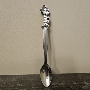 Vintage Walt Disney Mickey Mouse Stainless Steel Spoon By Bonny